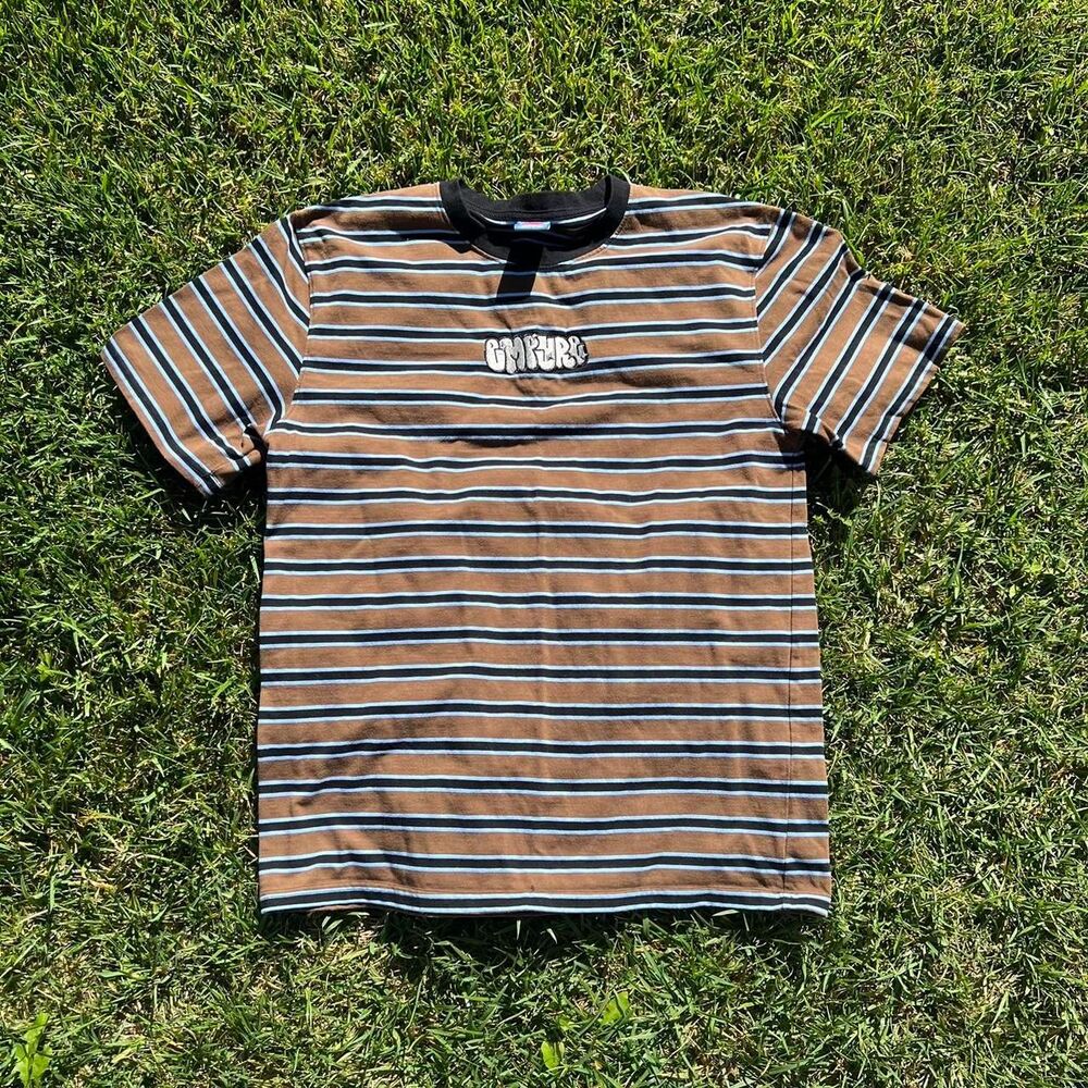 Empyre y2k striped tee mens size xl